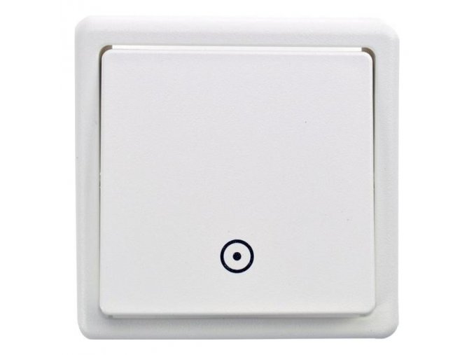 Tlačítko bez kontrolky bílé 3553-80289 B1 Classic