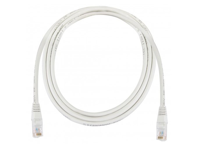 Kabel na internet  1m s koncovkami RJ45 UTP 5E