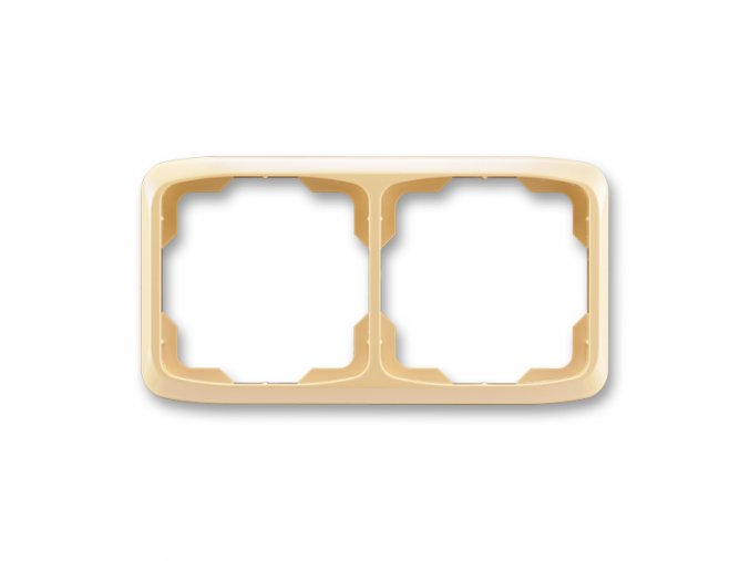 Rámeček TANGO 3901A-B20 D dvojnásobný vodorovný béžová