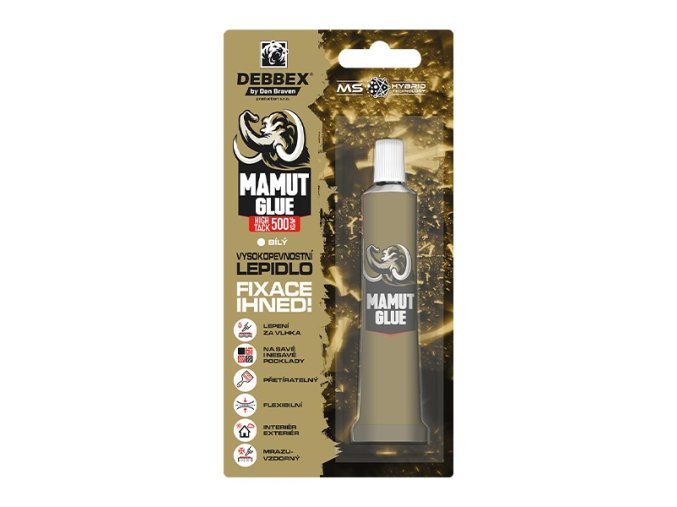 lepidlo mamut glue high tack tuba bile debbex by den braven