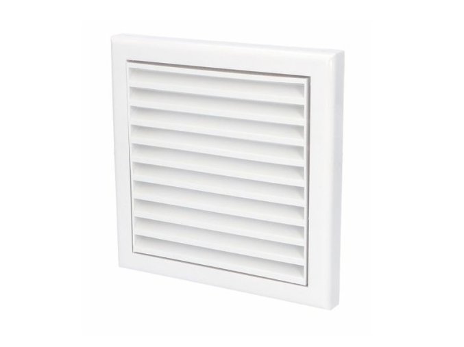 vetraci mrizka plastova 154x154 100mm MV100vs bila
