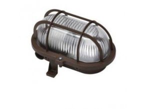 Svítidlo OVAL SOP-60/H hnědá 60W E27 IP44