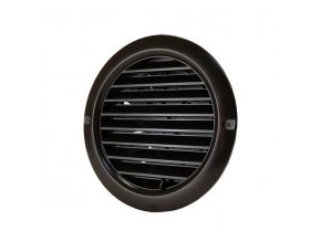 Větrací mřížka s regulací 100 mm MV 100bVR hnědá