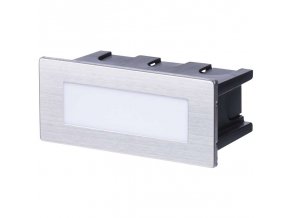 LED orientační vestavné svítidlo 123x53mm 1,5W, IP65, neutrální bílá