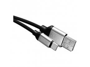 USB kabel 2.0 A M USB C 1m cerny