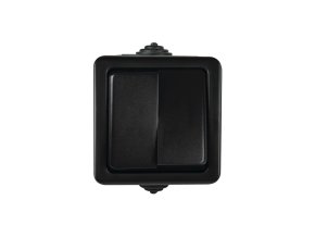 vypinac c.5 lustrovy tekno IP54 cerny