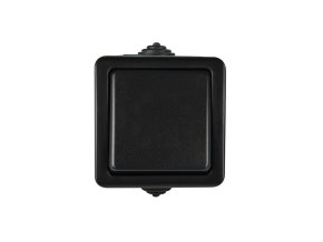 vypinac c.6 stridavy tekno IP54 cerny