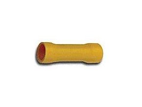 Spojka-dutinka izolovaná žlutá pro kabel 4-6 mm2