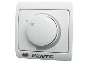 Regulátor otáček ventilátoru Vents RS-1-400 pod omítku do 400W