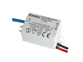 Led trafo proudové 350mA/ 3W Kanlux ADI 350 1-3W