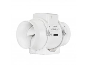 ventilator do potrubi axialni plastovy s casovym spinacem o 100 mm 382 1