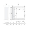 revizni dvirka pod obklad do zdiva rdszo 300x300x12,5 gkbi us 04