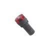 kontrolka 12V 29mm led s bzucakem cervena k458i