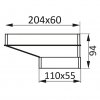 pvc redukcei 204x60 mm 110x55 mm 02