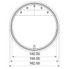 pachotesna a parotesna zpetna klapka gbv 160 mm 07