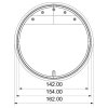 pachotesna a parotesna zpetna klapka gbv 160 mm 07