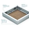 revizni dvirka pod obklad zapusteny 13mm do zdiva 300x300 12,5 gkbi us zadni