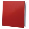 dekorativni pvc mrizka 160x160mm GP 100 FLAT RED