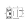 proudovy chranic 25A KRD6 2 25 003 2 A Kanlux rozmery