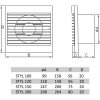 Ventilátor Dospel Styl 200 S