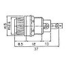 Pojistkové pouzdro panelové pro pojistku 5x20 mm