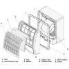 Ventilátor radiální Vents 100 CFT turbo s časovým spínačem