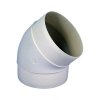 Koleno pro kruhové potrubí 150 mm/45 st. PVC 691p