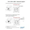 ventilatory do koupelny Cata E120 GTH zapojeni