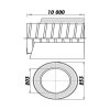 Ventilační potrubí izolované ALIT/SONO 200/10 m/140 st.C