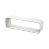 Spojka pro čtyřhranné potrubí 204x60 mm vnitřní PVC 8183