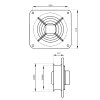 prumyslovy ventilator nastenny axialni na 400 v rab turbo 450