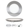 LED svítidlo LED-WSL-6W/2700/CHR Kruh 12cm, 6W, 2700K, LADA