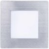 LED orientační vestavné svítidlo 80x80mm 1,5W, IP65, teplá bílá