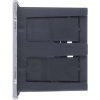 LED orientační vestavné svítidlo 80x80mm 1,5W, IP65, teplá bílá