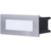 LED orientační vestavné svítidlo 123x53mm 1,5W, IP65, teplá bílá