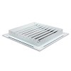 ventilacni mrizka extrudovany hlinik wdp 100x100 mm bila 02