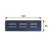 kovova mrizka 260x80 antracit protidestova 00