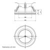 privodni talirovy ventil tvmi 150mm bily 04