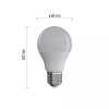 LED zárovka Classic A60 8,5W E27 studena bila 04