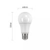 LED zárovka Classic A60 10,7W E27 studena bila 04