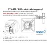 ventilatory do koupelny Cata E100 GST zapojeni