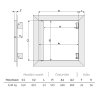 revizni dvirka pod obklad do sdk 600x800 12,5 gkbi us 13mm rozmery