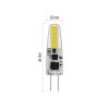 LED zarovka G4 1,9W 12V Classic JC tepla bila 02