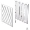 Větrací mřížka s regulací 250x250/150 mm MV 250/150 VRs