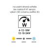 led svitidlo s cidlem WPCB2 24W HF BI nastaveni 01