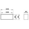 pvc spojka vnejsi hranata 220x90 mm