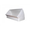 Koleno pro čtyřhranné potrubí 45st. vertikální 220x90 mm PVC