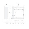 revizni dvirka pod obklad do zdiva rdszo 200x300x12,5 gkbi us rozmery