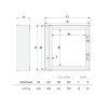 revizni dvirka pod obklad do zdiva rdszo 300x400x12,5 gkbi us rozmery