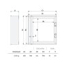 revizni dvirka pod obklad do zdiva rdszo 500x600x12,5 gkbi us rozmery